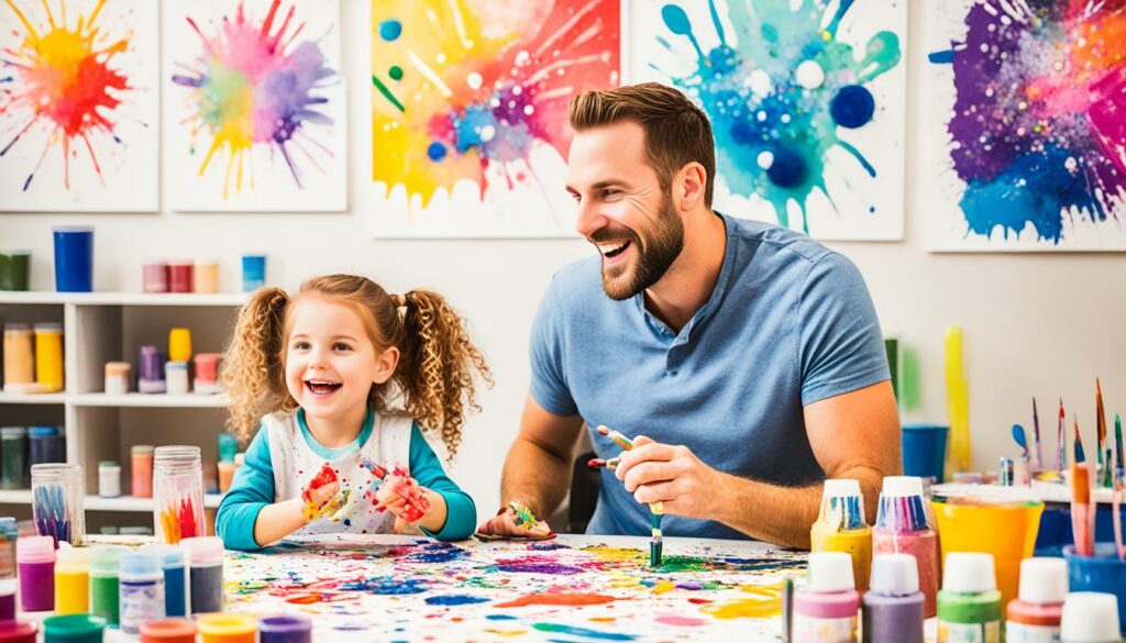 Parent-child bonding through creativity