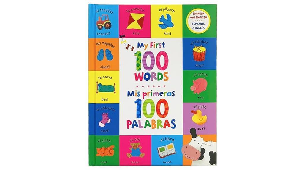 bilingual first words book