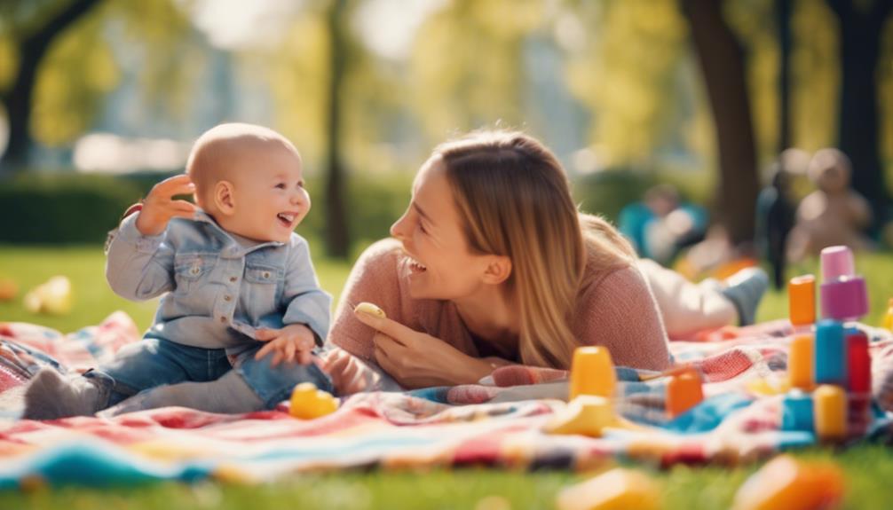 bonding through baby exercises