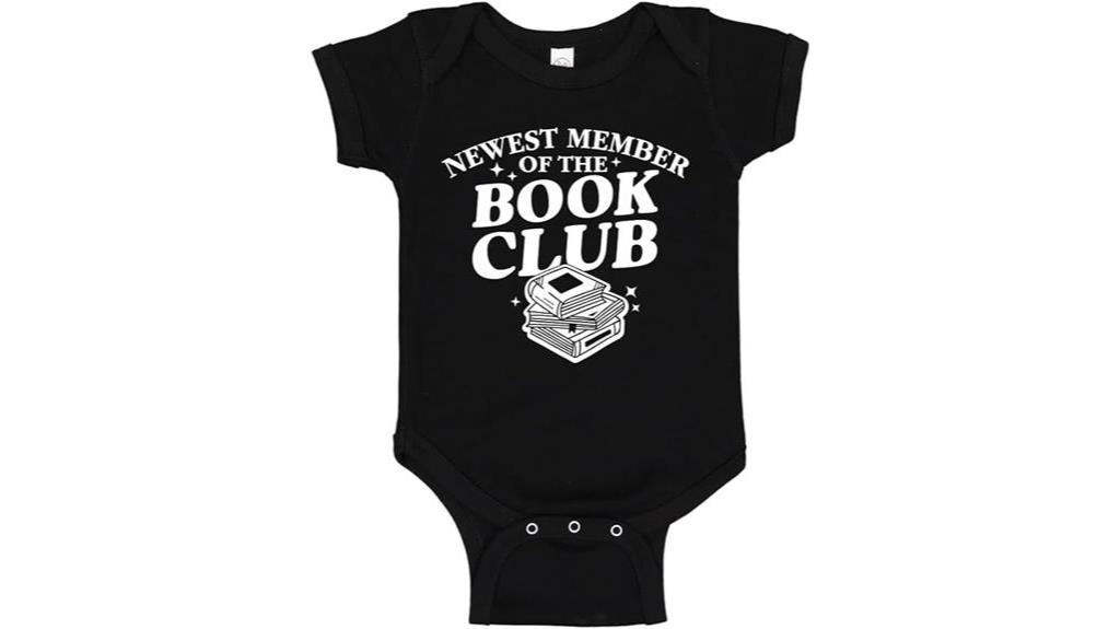 book club baby attire