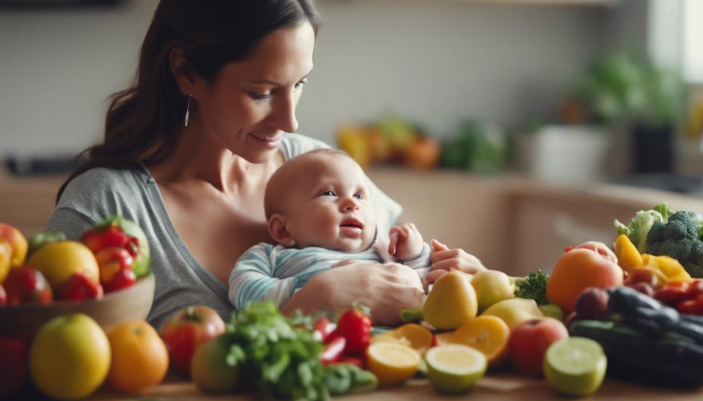 breastfeeding transition to solid foods