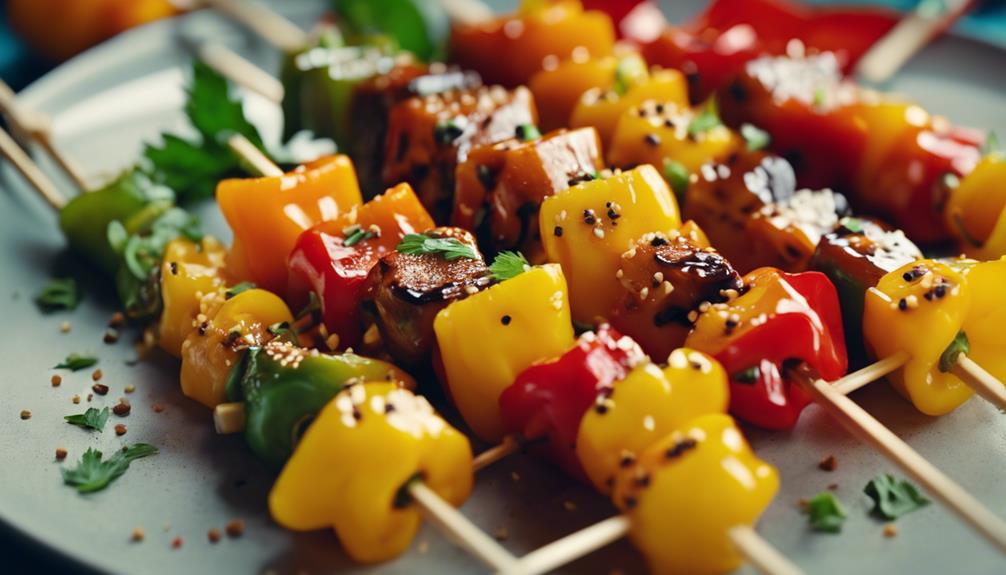 colorful and flavorful appetizer