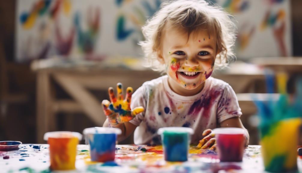 creative finger painting ideas