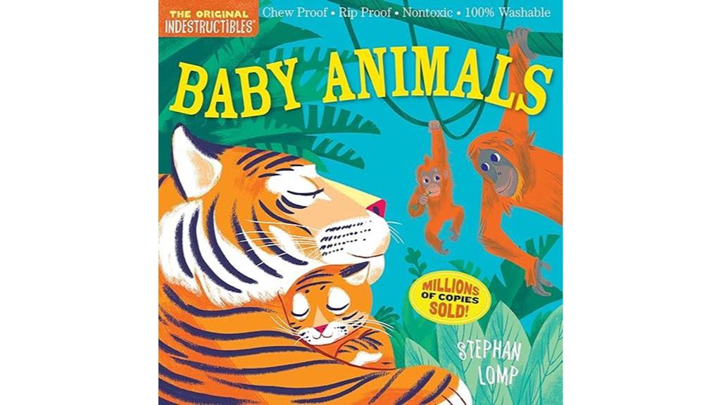 durable baby animal books