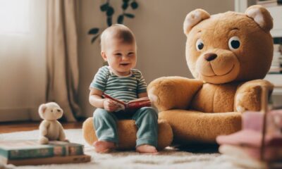 engaging storytime with baby