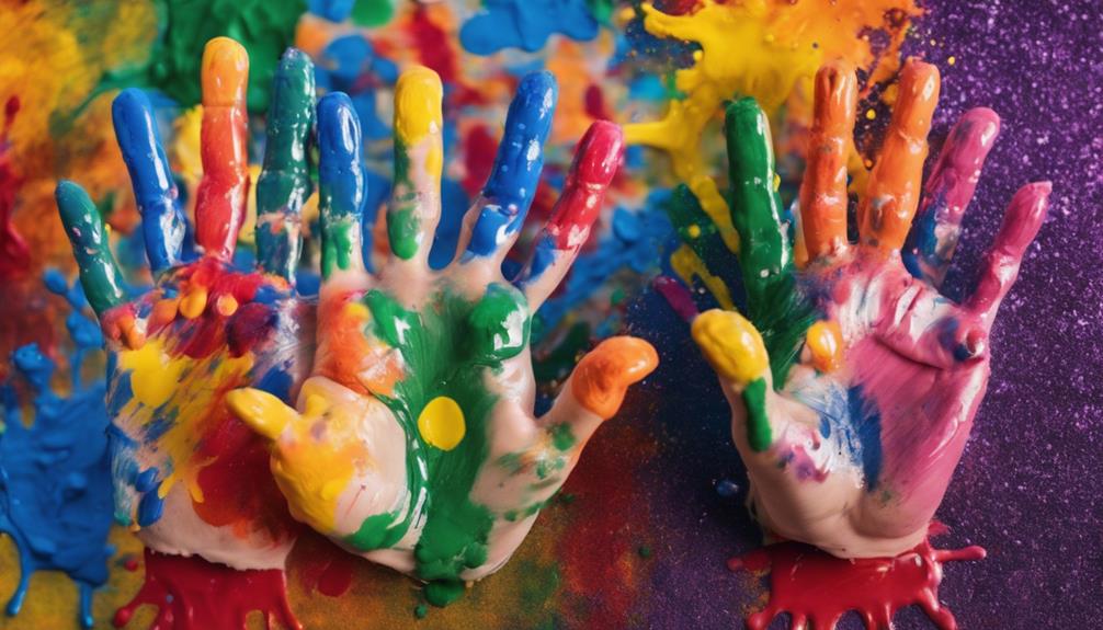 handprint art for kids