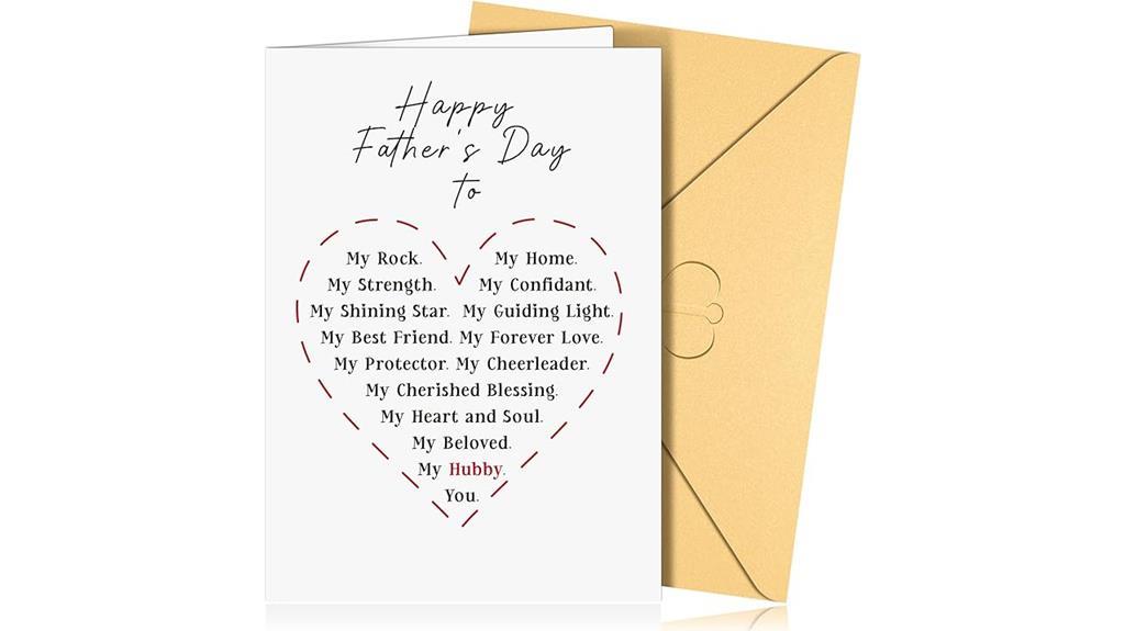 heartfelt father s day card