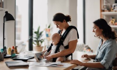 homeschooling with a baby