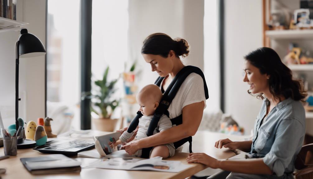 homeschooling with a baby