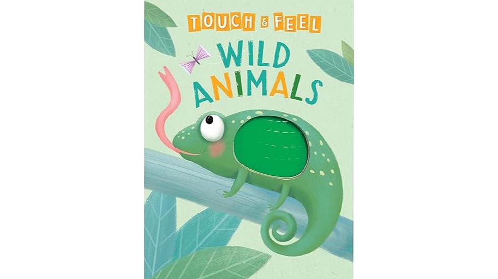 interactive animal touch book