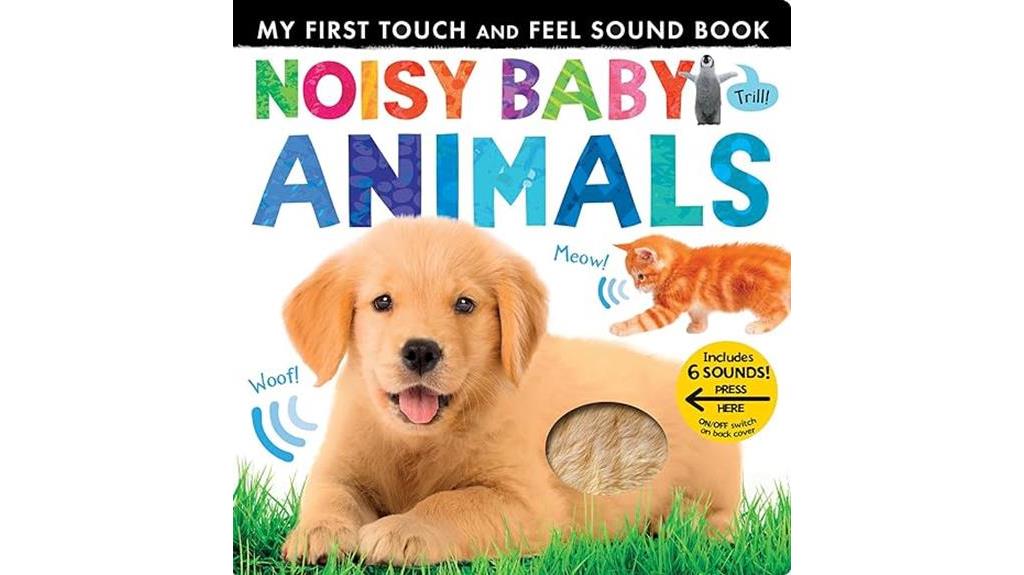 interactive baby animal book