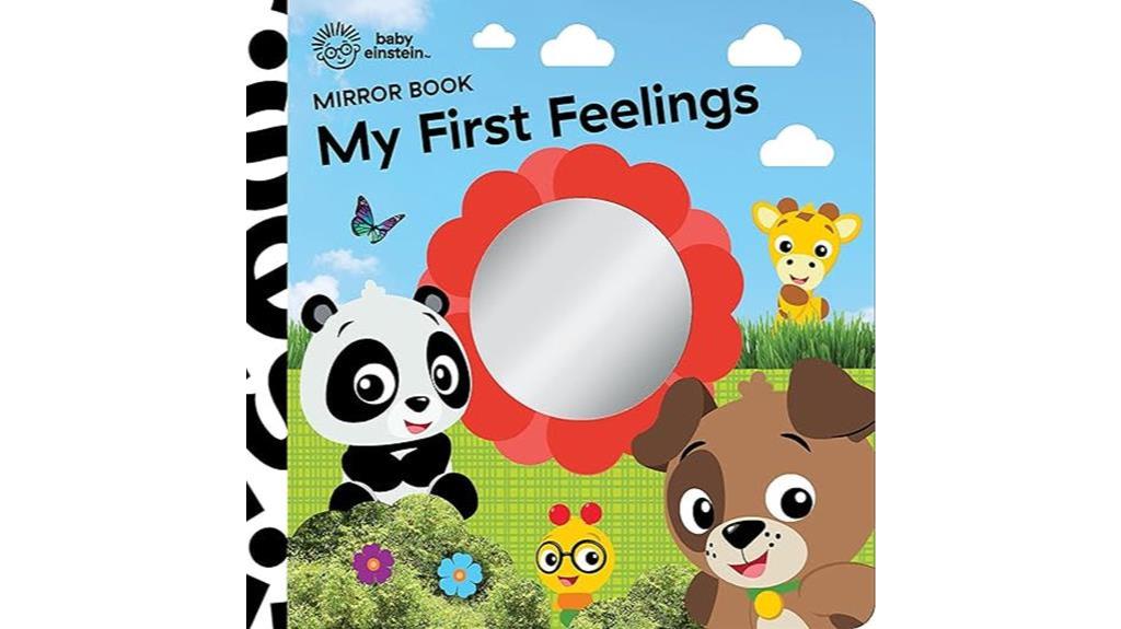 interactive baby mirror book