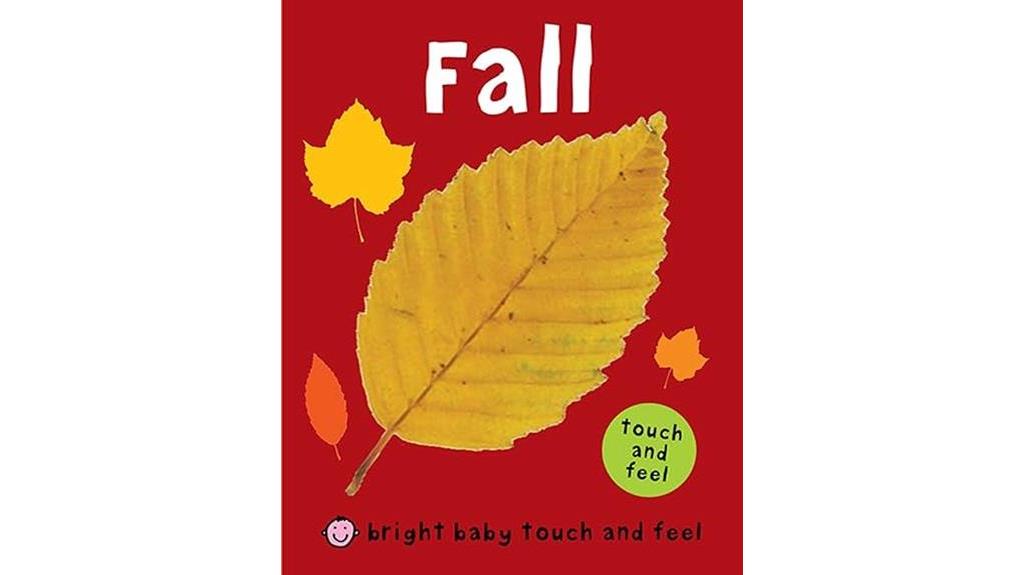 interactive fall themed baby book