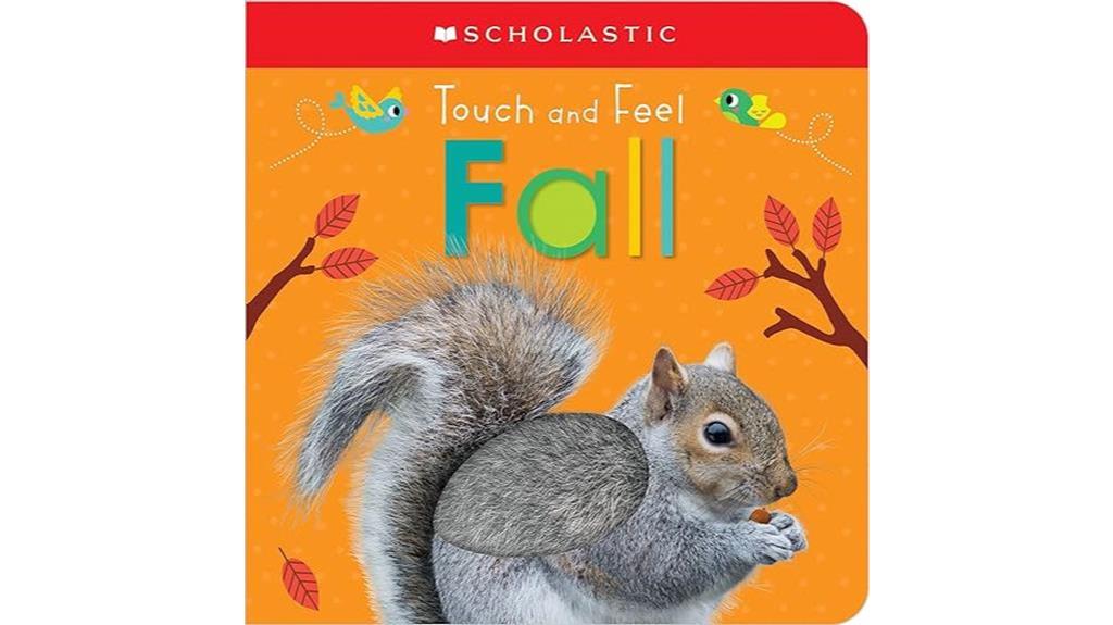 interactive fall touch book