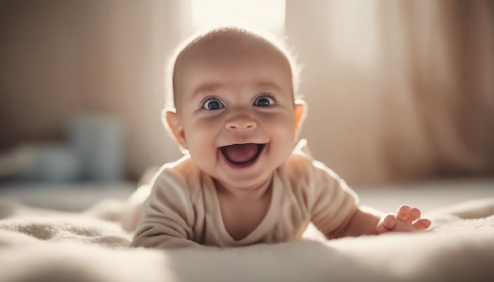 joyful baby sounds heard