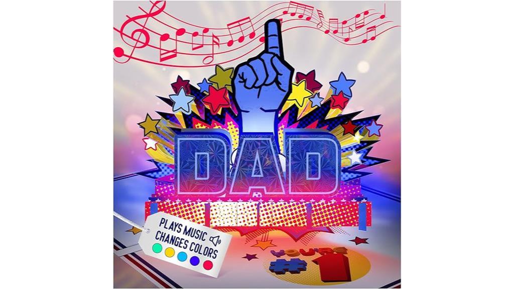 musical pop up fathers day