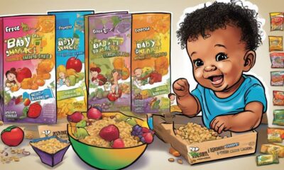 organic baby snack variety