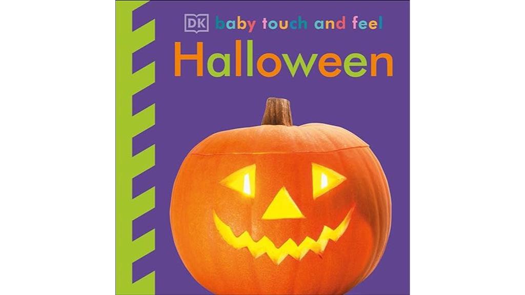 tactile halloween baby book