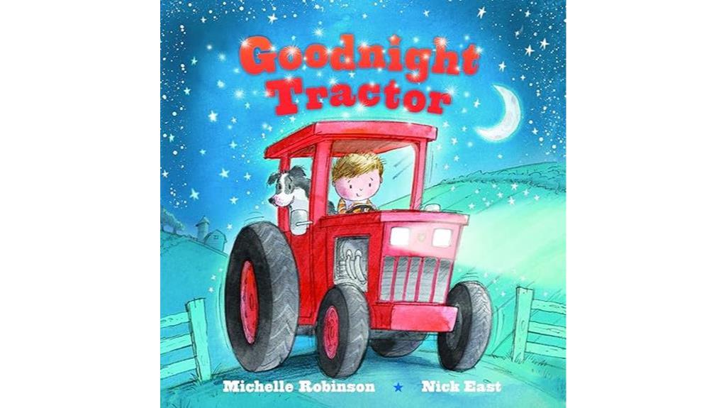 tractor themed bedtime book