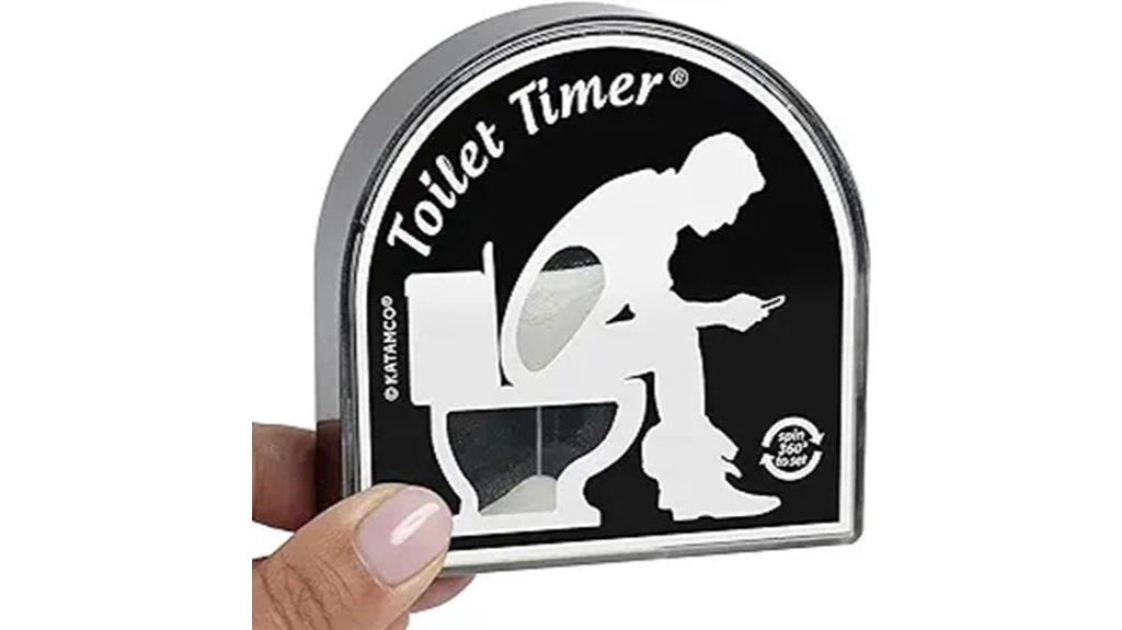 unique toilet timer design