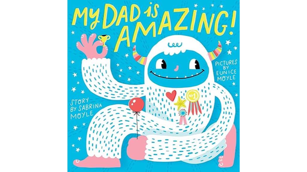 adorable book celebrating dads