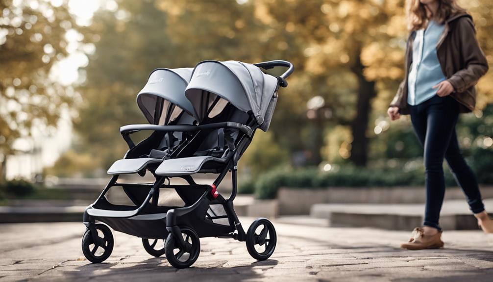 choosing a travel double stroller