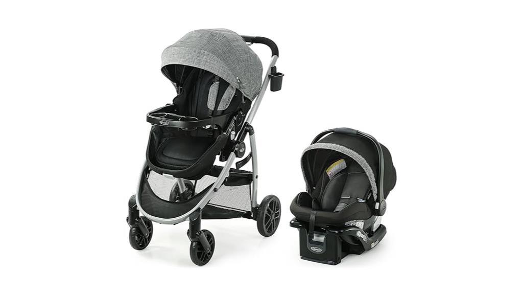 convertible stroller and carseat