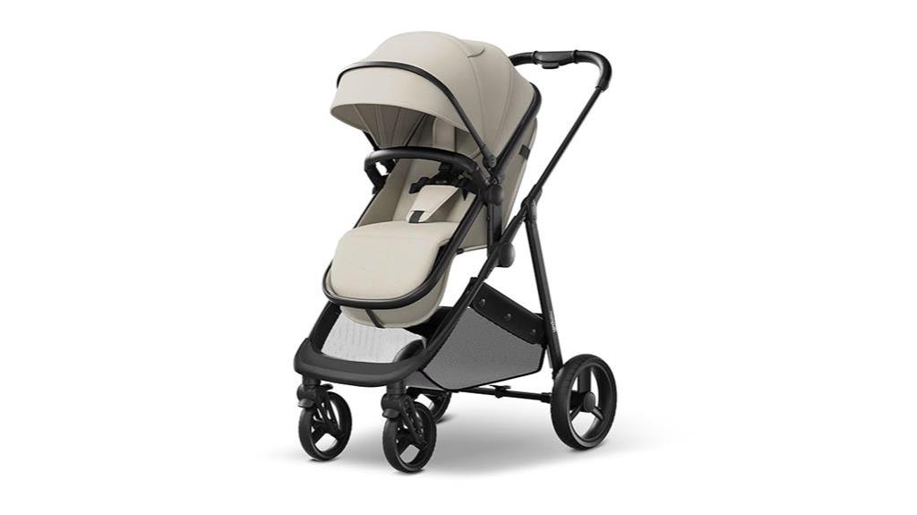 convertible stroller with bassinet