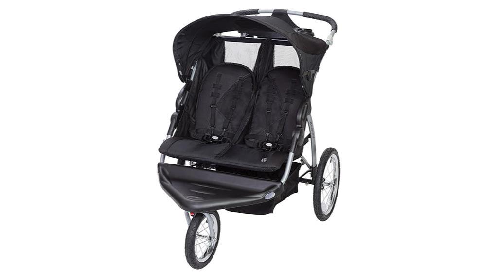 double jogger stroller design