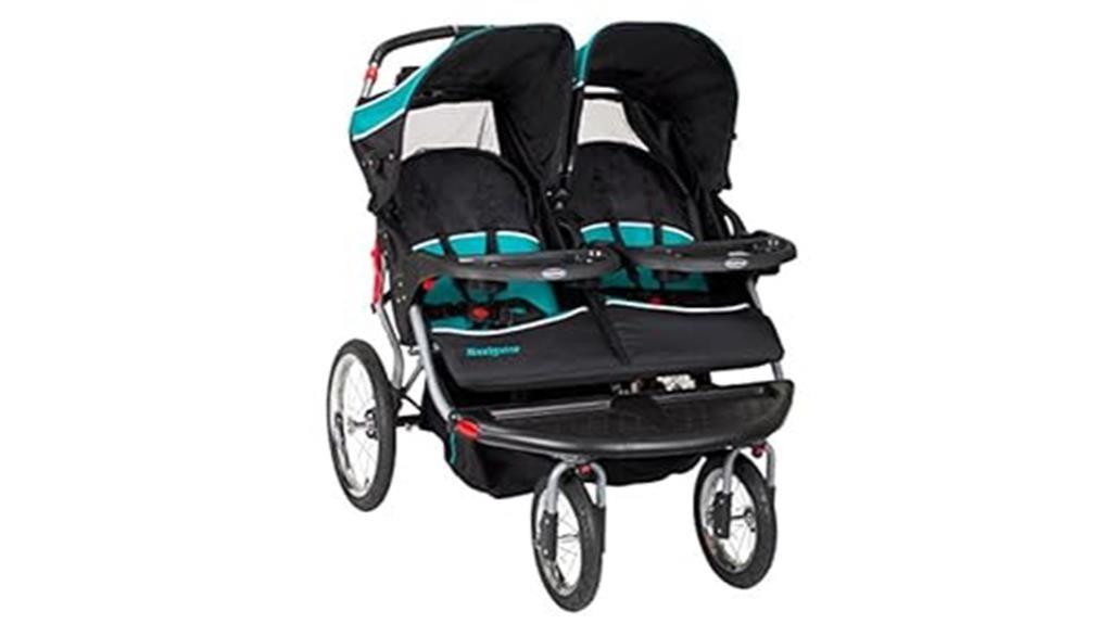 double jogger stroller tropic