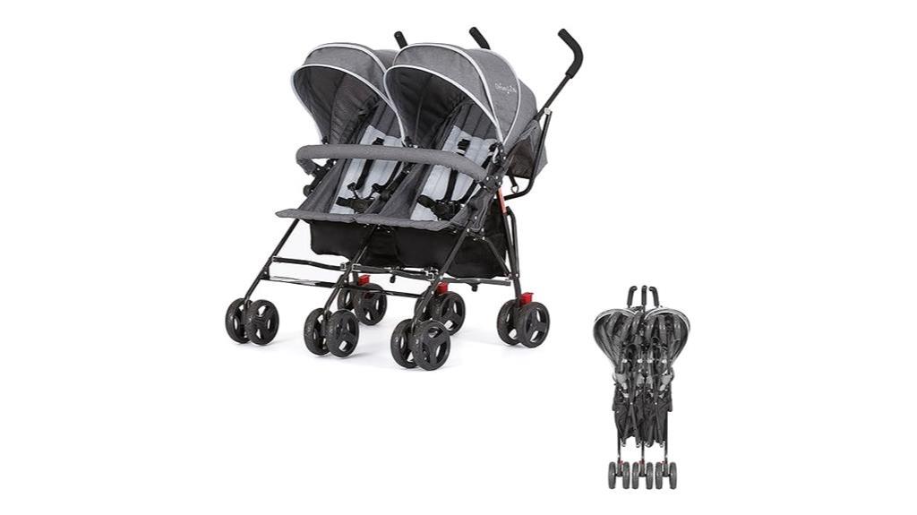 double stroller for twins