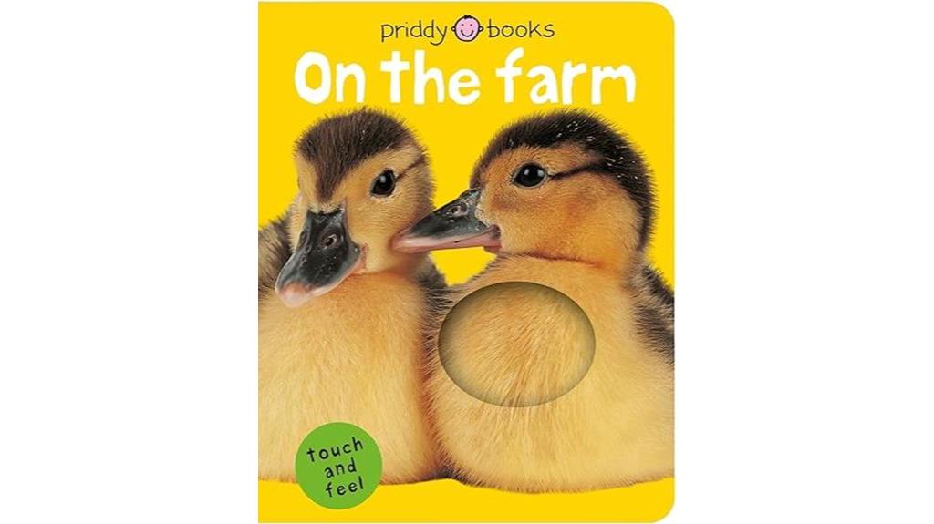 farm animals touch book