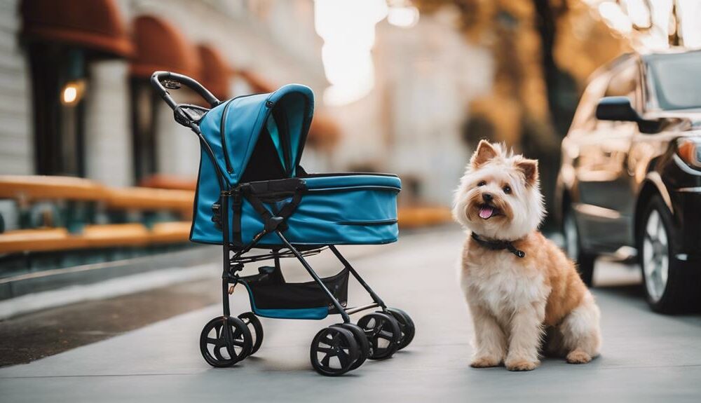 luxury pet stroller options