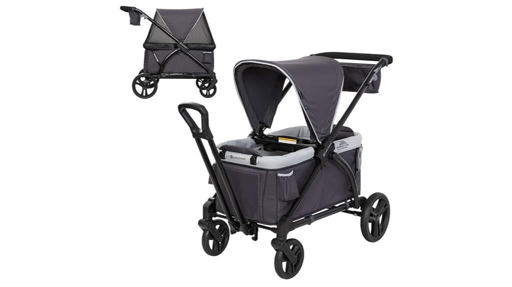 stylish and versatile stroller