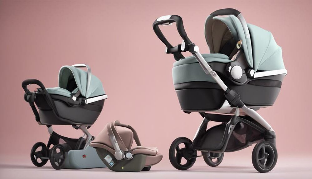 top car seat strollers