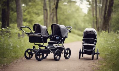 top double jogging strollers