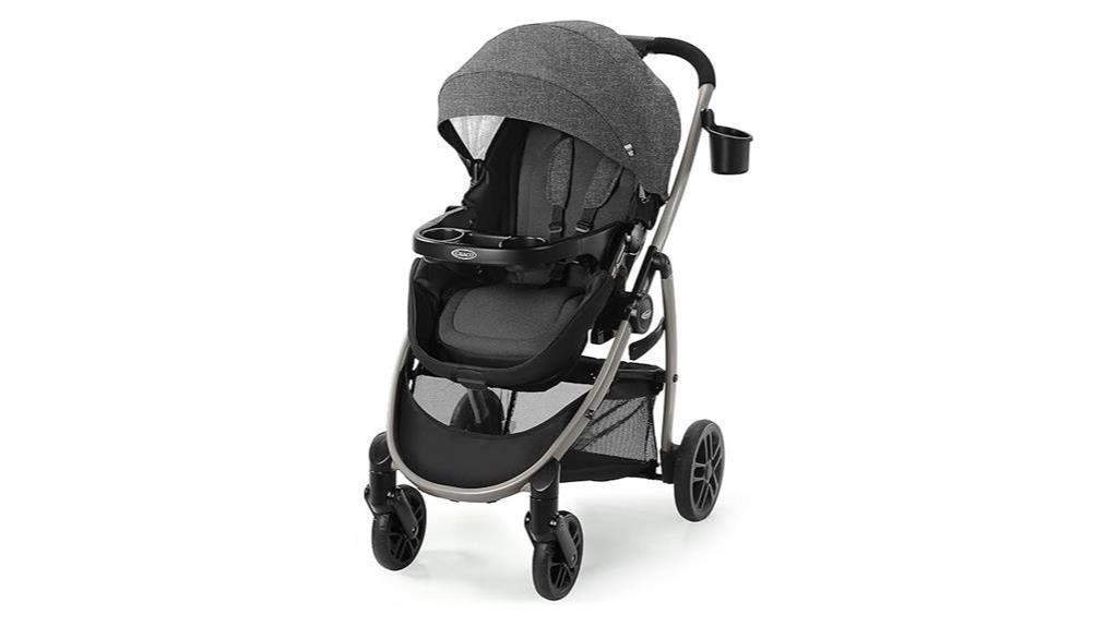 versatile and stylish stroller