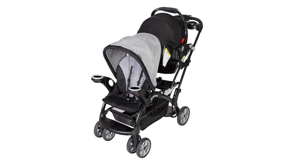 versatile double stroller design