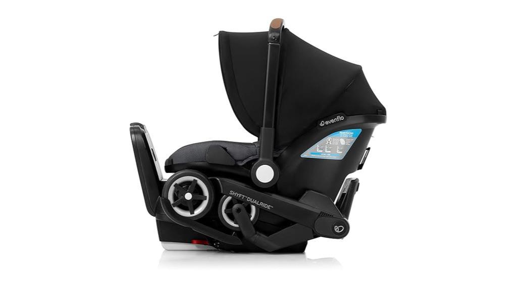 versatile infant car seat