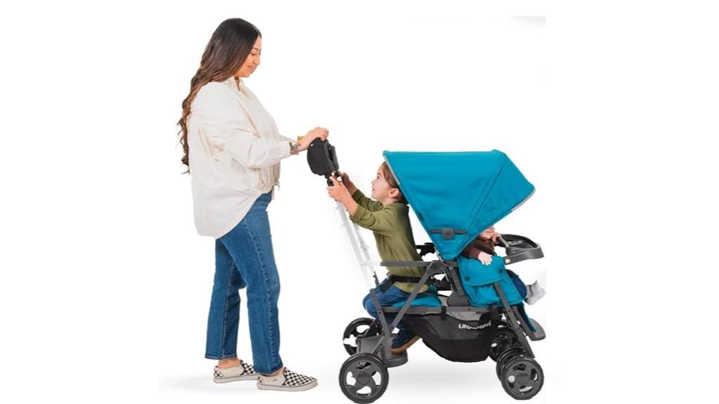 versatile lightweight double stroller