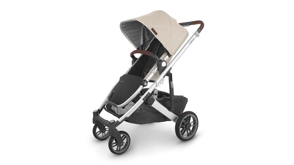 versatile stroller with travel system features