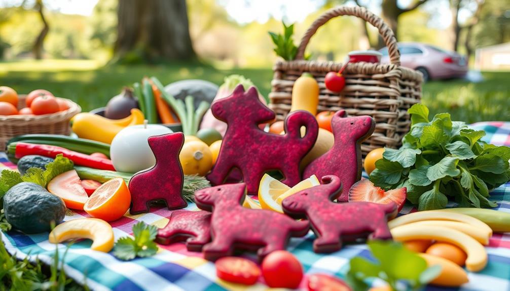 colorful healthy toddler snacks