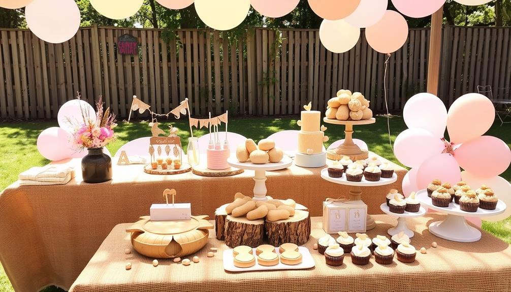 groundnut themed baby shower ideas