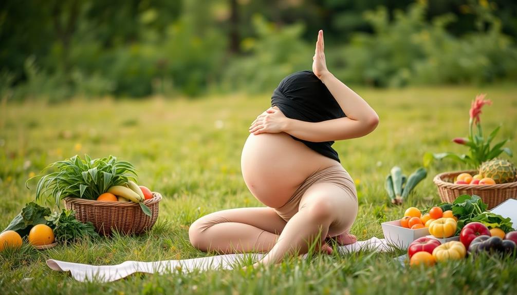 pregnancy safe fitness and cravings