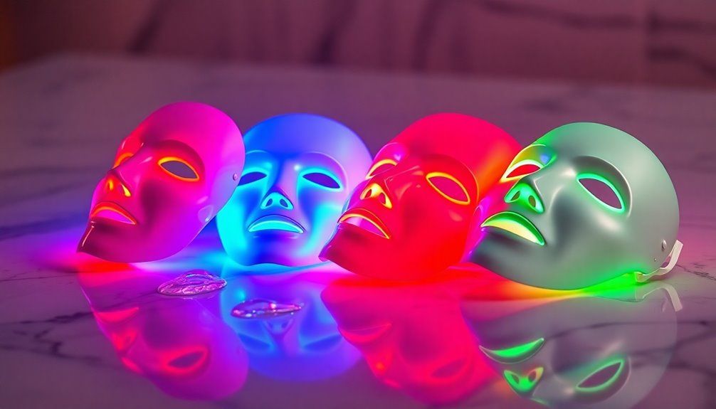 led masks for skincare