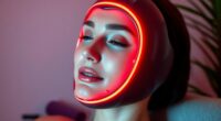 top red led masks