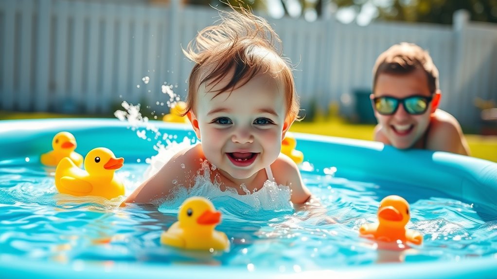 always supervise water play