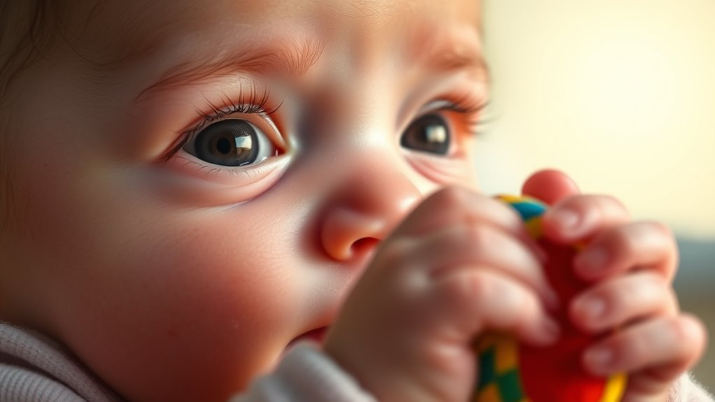 baby sight development milestones