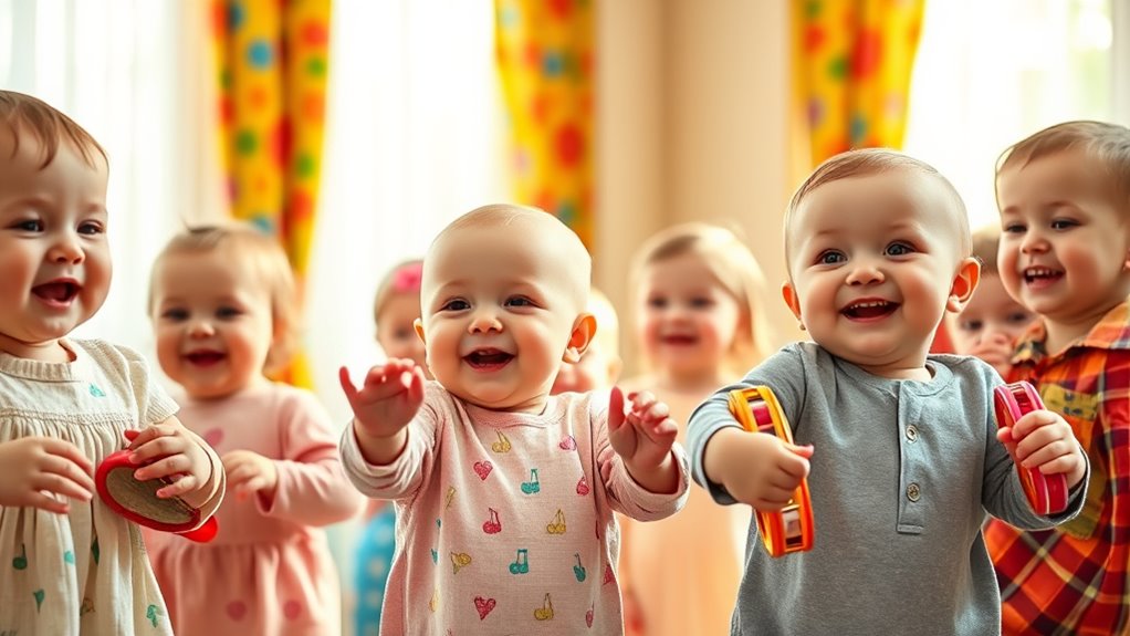 baby songs and dancing