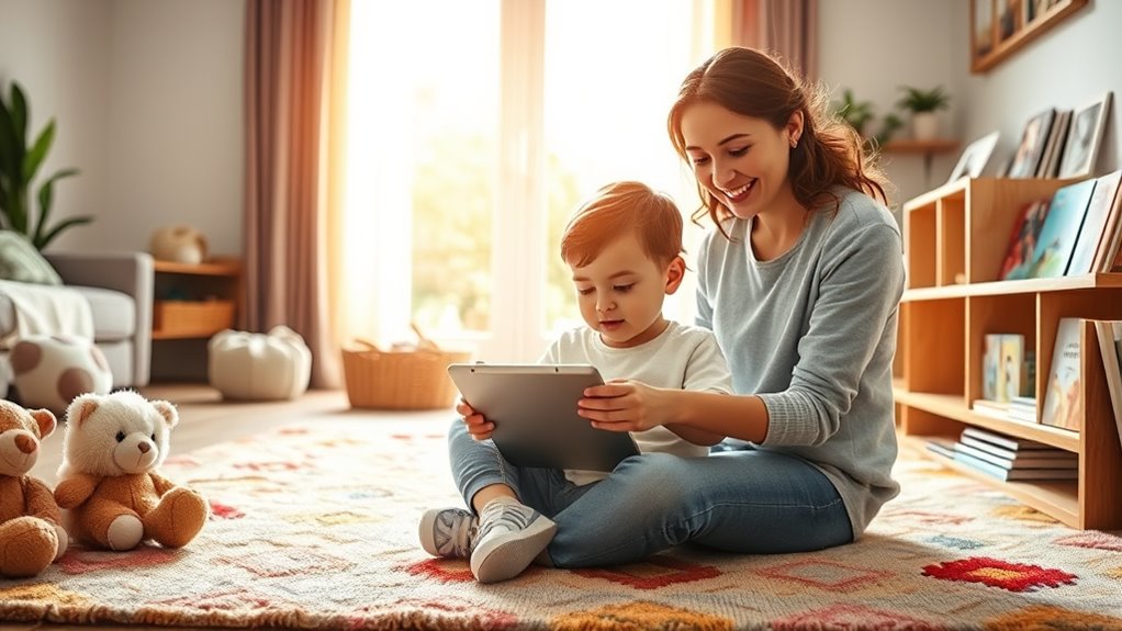 balanced toddler screen routine